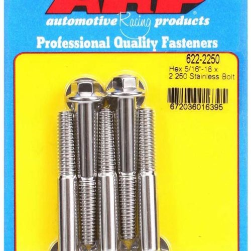 S/S Bolt Kit - 6pt. (5) 5/16-18 x 2.250