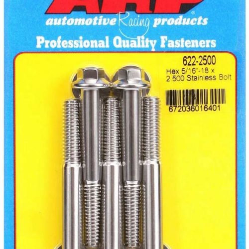 S/S Bolt Kit - 6pt. (5) 5/16-18 x 2.500
