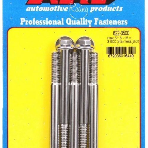 S/S Bolt Kit - 6pt. (5) 5/16-18 x 3.500
