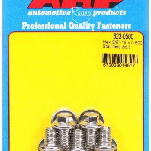 S/S Bolt Kit - 6pt. (5) 3/8-16 x .500