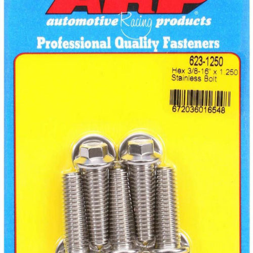 S/S Bolt Kit - 6pt. (5) 3/8-16 x 1.250