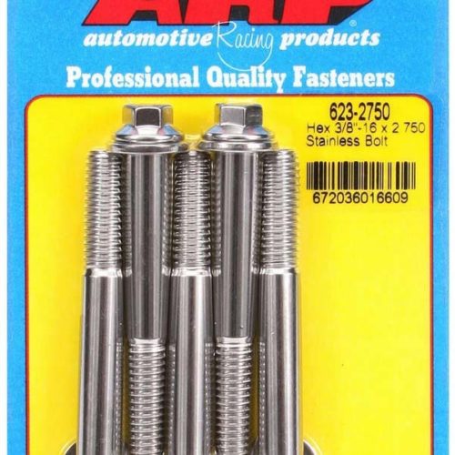 S/S Bolt Kit - 6pt. (5) 3/8-16 x 2.750