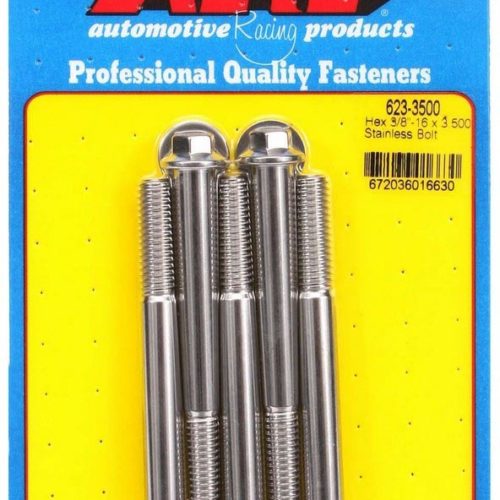 S/S Bolt Kit - 6pt. (5) 3/8-16 x 3.500