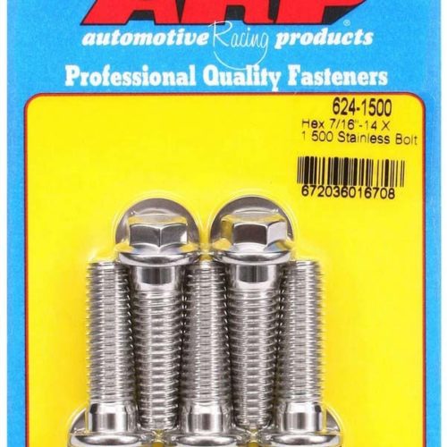 S/S Bolt Kit - 6pt. (5) 7/16-14 x 1.500