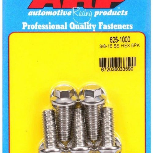 S/S Bolt Kit - 6pt. (5) 3/8-16 x 1.000