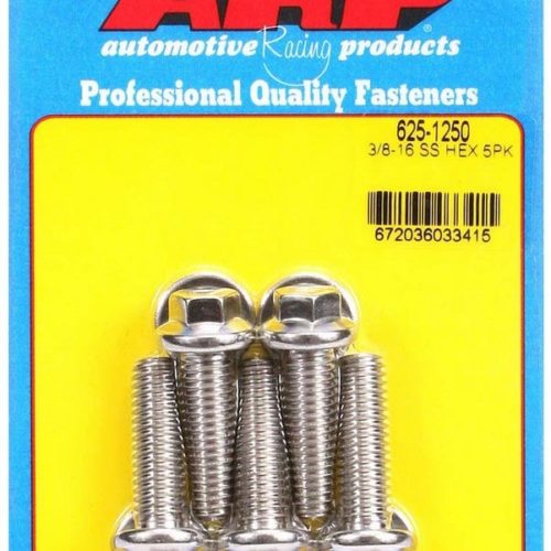 S/S Bolt Kit - 6pt. (5) 3/8-16 x 1.250