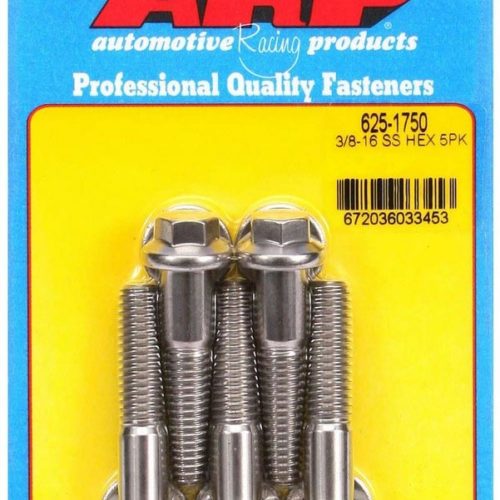 S/S Bolt Kit - 6pt. (5) 3/8-16 x 1.750