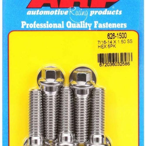 S/S Bolt Kit - 6pt. (5) 7/16-14 x 1.500