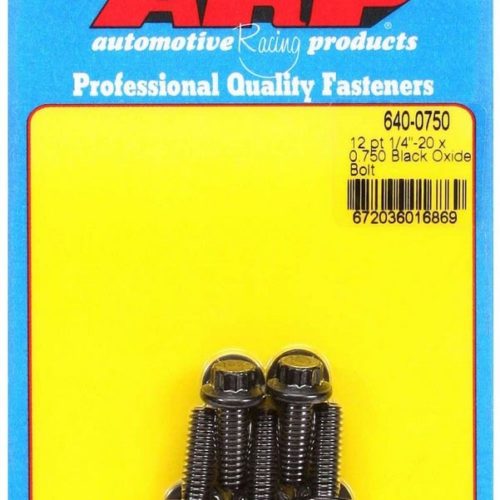 Bolt Kit - 12pt. (5) 1/4-20 x .750