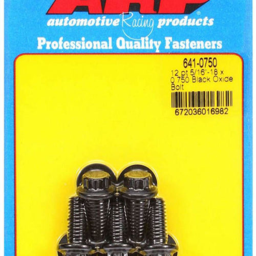 Bolt Kit - 12pt. (5) 5/16-18 x .750