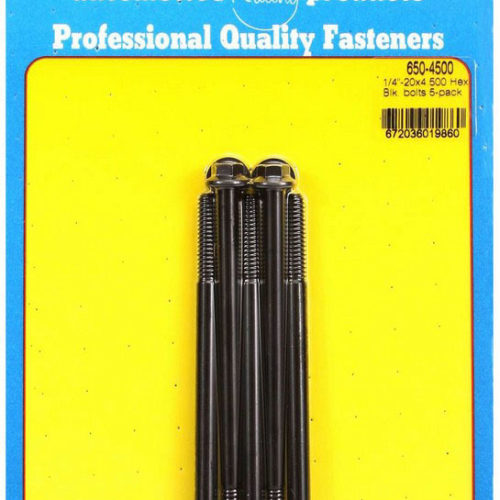 Bolt Kit - 6pt 5pk 1/4-20 x 4.500
