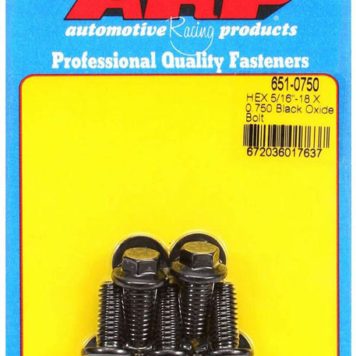 Bolt Kit - 6pt. (5) 5/16-18 x .750