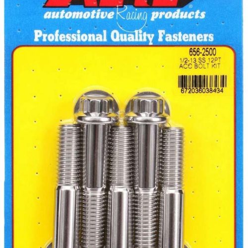 S/S Bolt Kit - 12pt. (5) 1/2-13 x 2.500