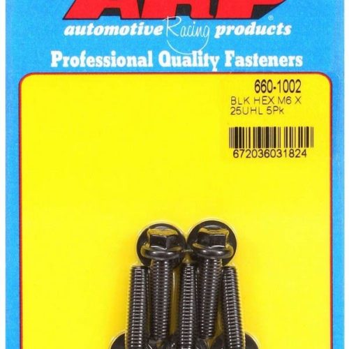 Bolt Kit - 6pt 5pk 6mm x 1.00 x 25mm