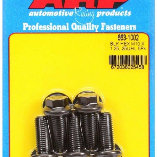 Bolt Kit - 6pt 5pk 10mm x 1.25 x 25mm