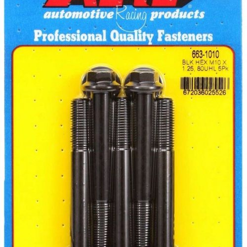 Bolt Kit - 6pt. (5) 10mm x 1.25 x 80mm