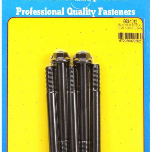 Bolt Kit - 6pt. (5) 10mm x 1.25 x 100mm