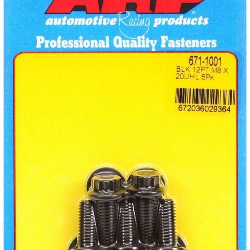Bolt Kit - 12pt. (5) 8mm x 1.25 x 20mm