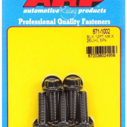 Bolt Kit - 12pt. (5) 8mm x 1.25 x 25mm