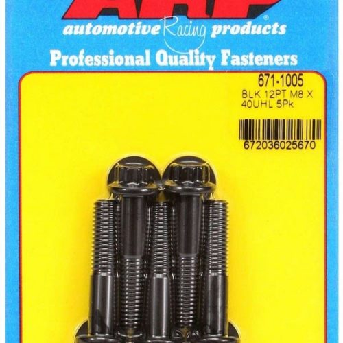 Bolt Kit - 12pt. (5) 8mm x 1.25 x 40mm
