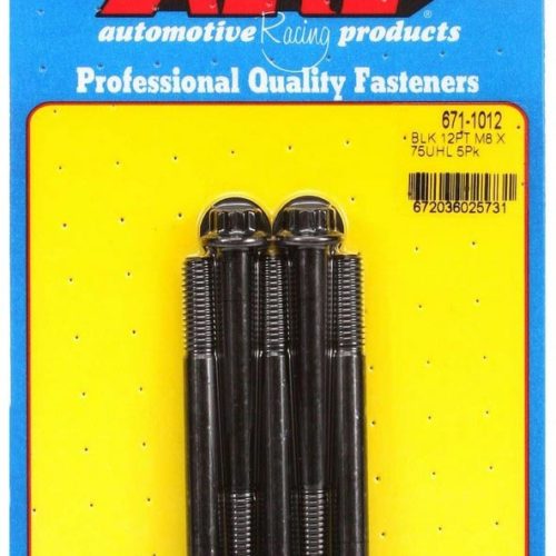 Bolt Kit - 12pt. (5) 8mm x 1.25 x 75mm