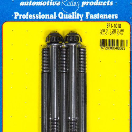 Bolt Kit - 12pt. (5) 8mm x 1.25 x 85mm