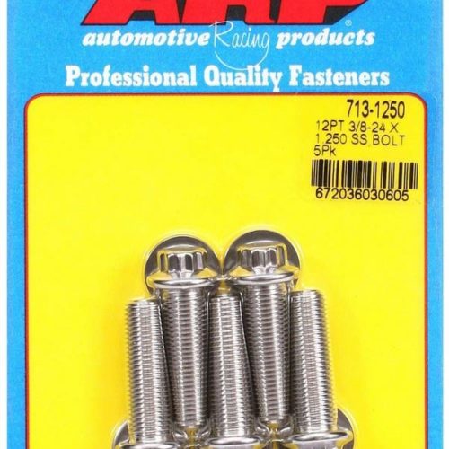 S/S Bolt Kit - 12pt. (5) 3/8-24 x 1.250
