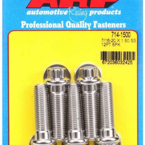 Bolt Kit - SS 12pt 5pk 7/16-20 x 1.500