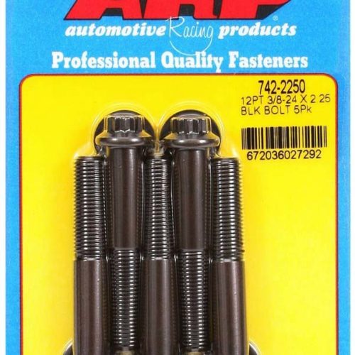 Bolts 3/8-24x2.250 UHL Black Oxide Bolts (5)