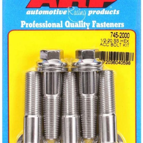 S/S Bolt Kit - 6pt. (5) 1/2-20 x 2.000