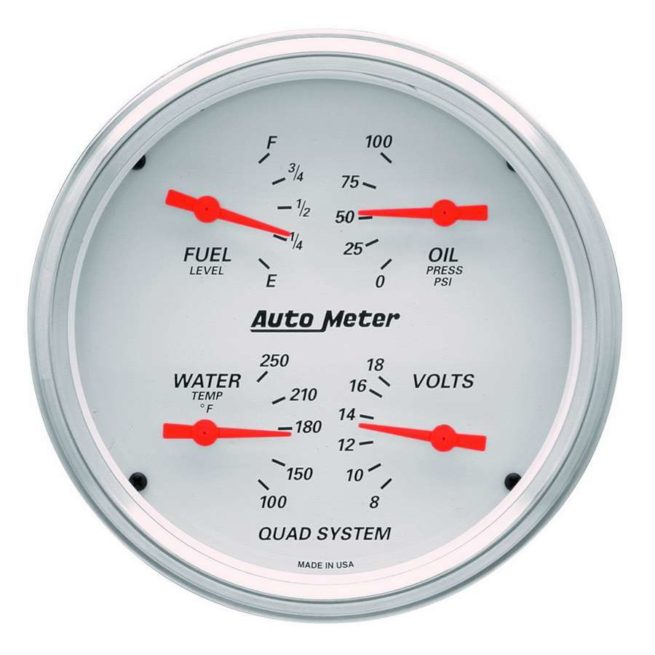 5in A/W Quad Gauge Kit