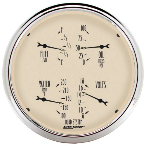 5in A/B Quad Gauge