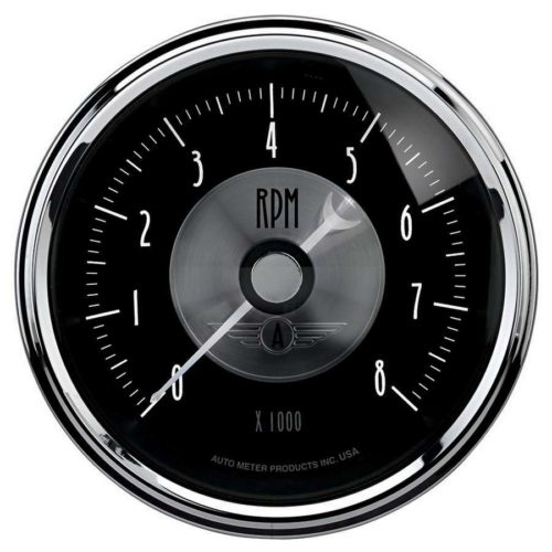 3-3/8 Tachometer In-Dash 8000 RPM Prestige