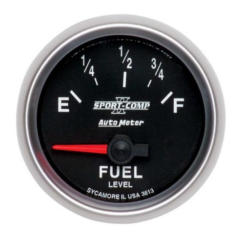 2-1/16in S/C II Fuel Level Gauge 0-90ohms