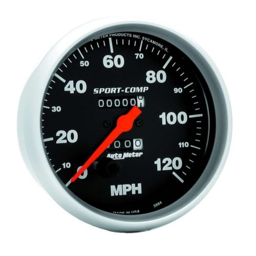 120 Mph Speedometer