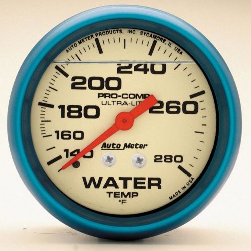 2-5/8 Ultra-Nite Water Temp Gauge 140-280