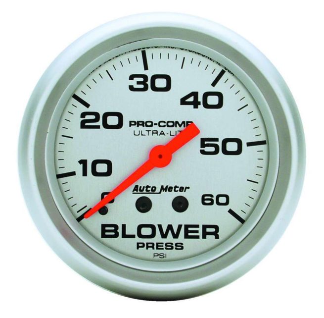 Pro Comp Blower Pressure Gauge