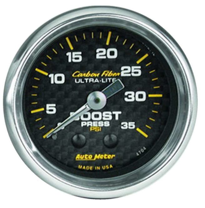 2-1/16in C/F Boost Gauge 35psi