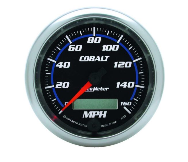 3-3/8in C/S 160MPH Speedometer