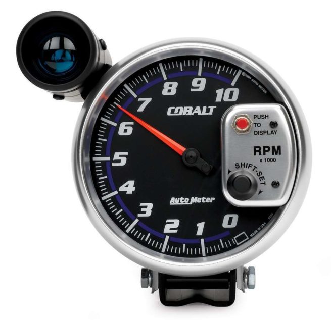 5in Cobalt Electric Analog Tach - 10000 RPM