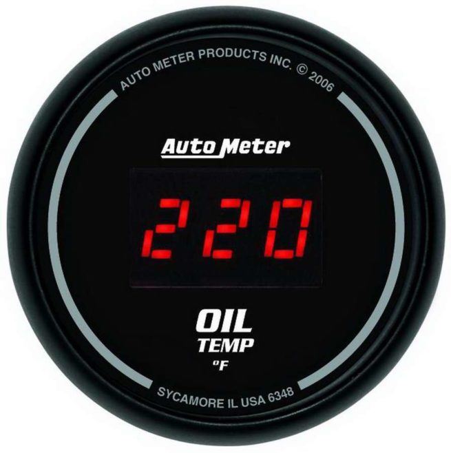 2-1/16in DG/B Oil Temp Gauge