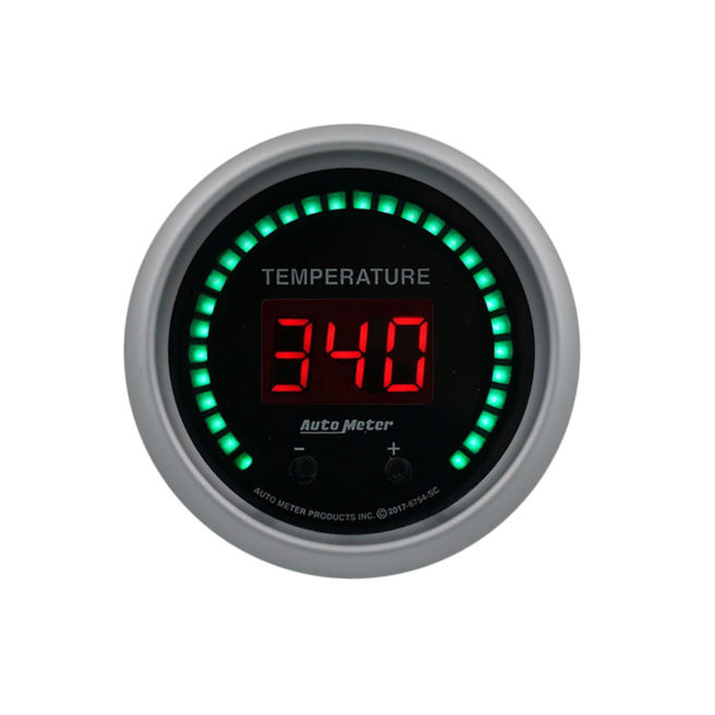 2-1/16 Fluid Temp Gauge Elite Digital SC Series