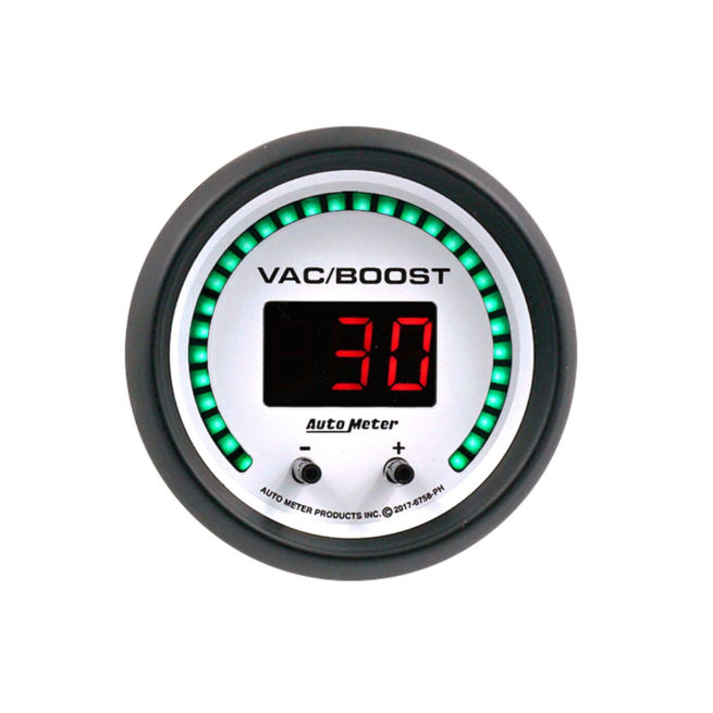 2-1/16 Vac/Boost Gauge Elite Digital PH Series