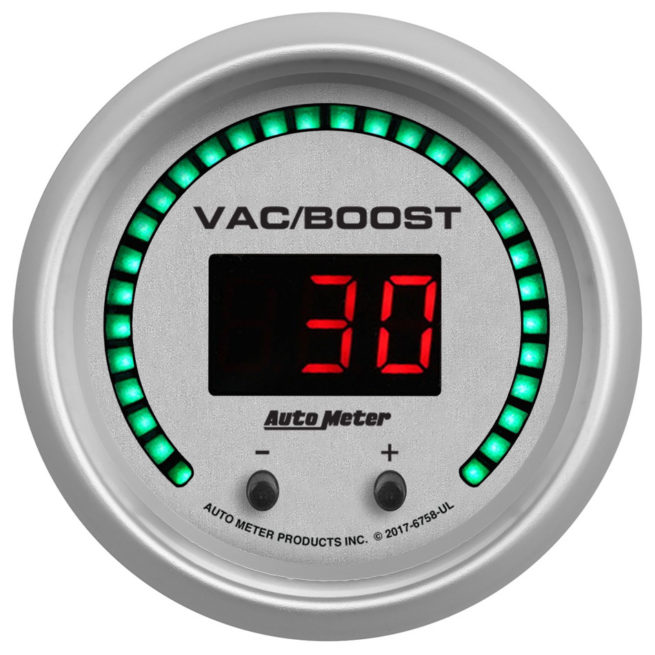 2-1/16 Vac/Boost Gauge Elite Digital UL Series