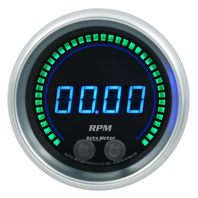 3-3/8 16K RPM Tachometer Elite Digital CB Series