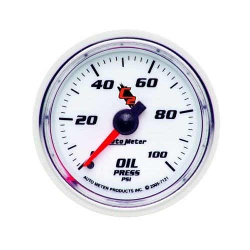 2-1/16in C2/S Oil Press. Gauge 0-100psi