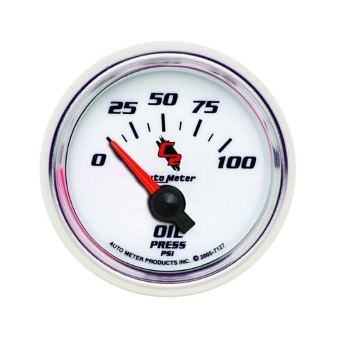 2-1/16in C2/S Oil Press. Gauge 0-100psi