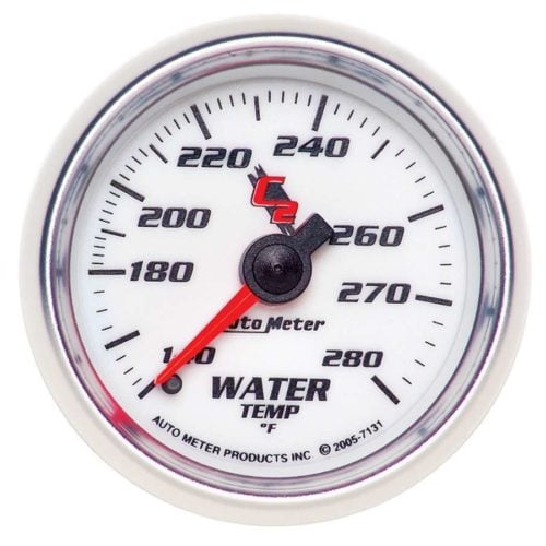 2-1/16in C2/S Water Temp Gauge 140-280