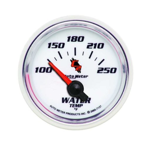 2-1/16in C2/S Water Temp Gauge 100-250