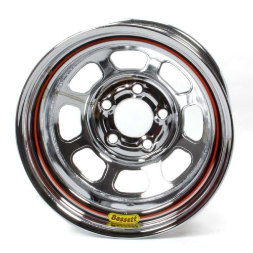 15x8 Wheel 5x5 Chrome D-Hole Armor Edge